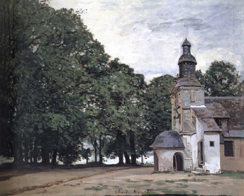 Claude Monet La Chapelle de Notre-Dame de Grace,Honfleur china oil painting image